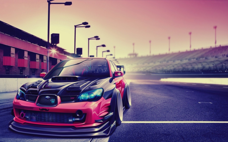 Subaru Impreza Super Tuning wallpaper