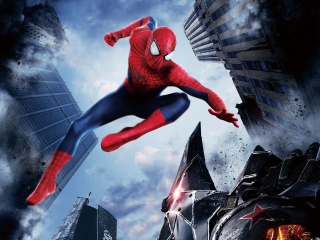 Das The Amazing Spider Man 2014 Movie Wallpaper 320x240