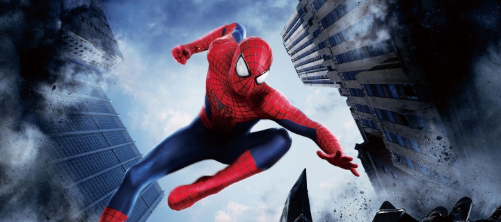 Обои The Amazing Spider Man 2014 Movie 720x320
