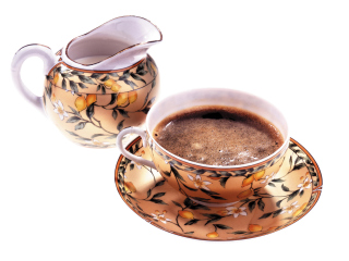 Das Arabic Coffee Wallpaper 320x240