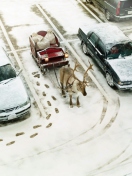 Sfondi Christmas Parking 132x176