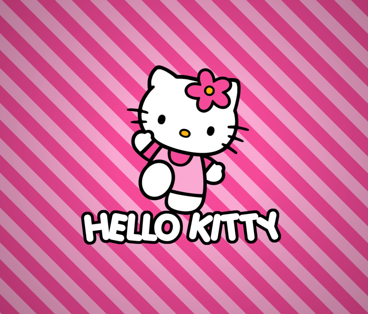Обои Hello Kitty 1200x1024