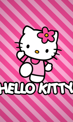 Das Hello Kitty Wallpaper 240x400