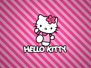 Fondo de pantalla Hello Kitty 320x240