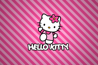 Kostenloses Hello Kitty Wallpaper für Nokia Asha 200