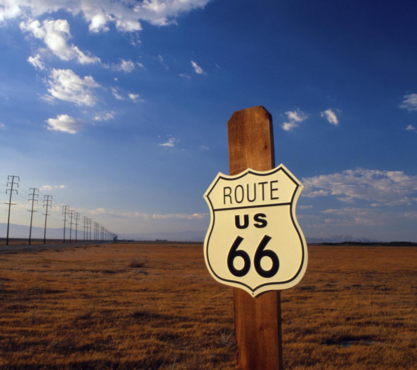 Das America's Most Famous Route 66 Wallpaper 1440x1280
