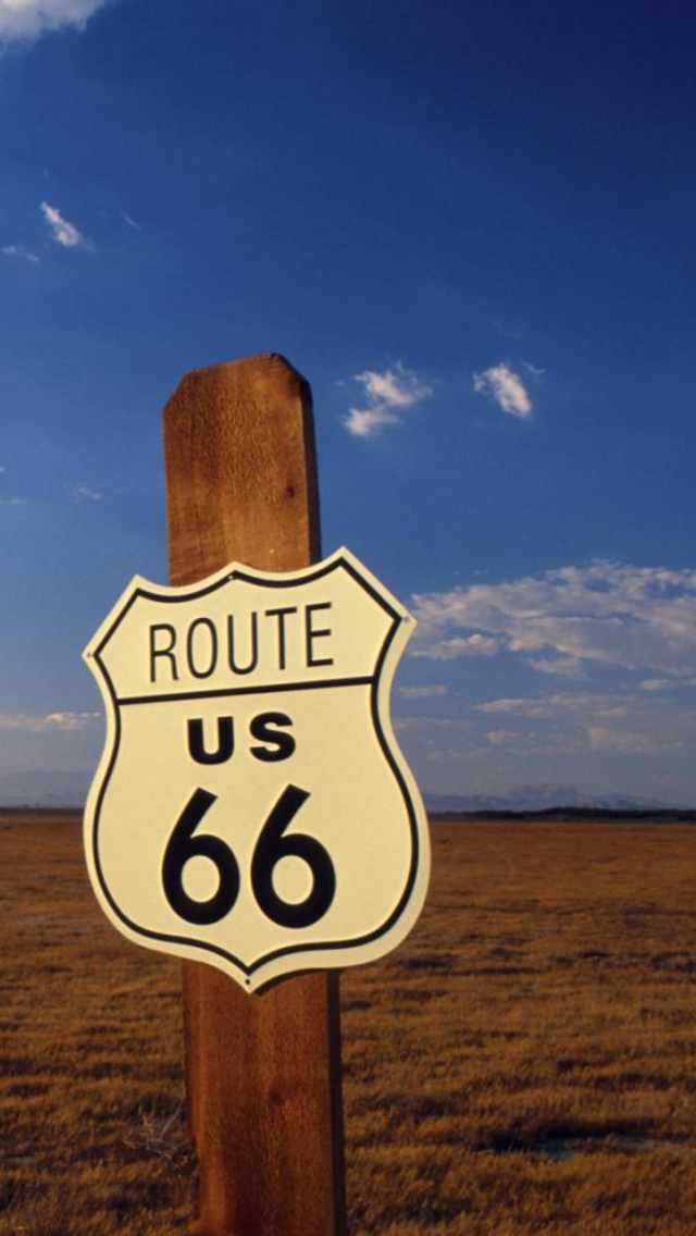Das America's Most Famous Route 66 Wallpaper 640x1136