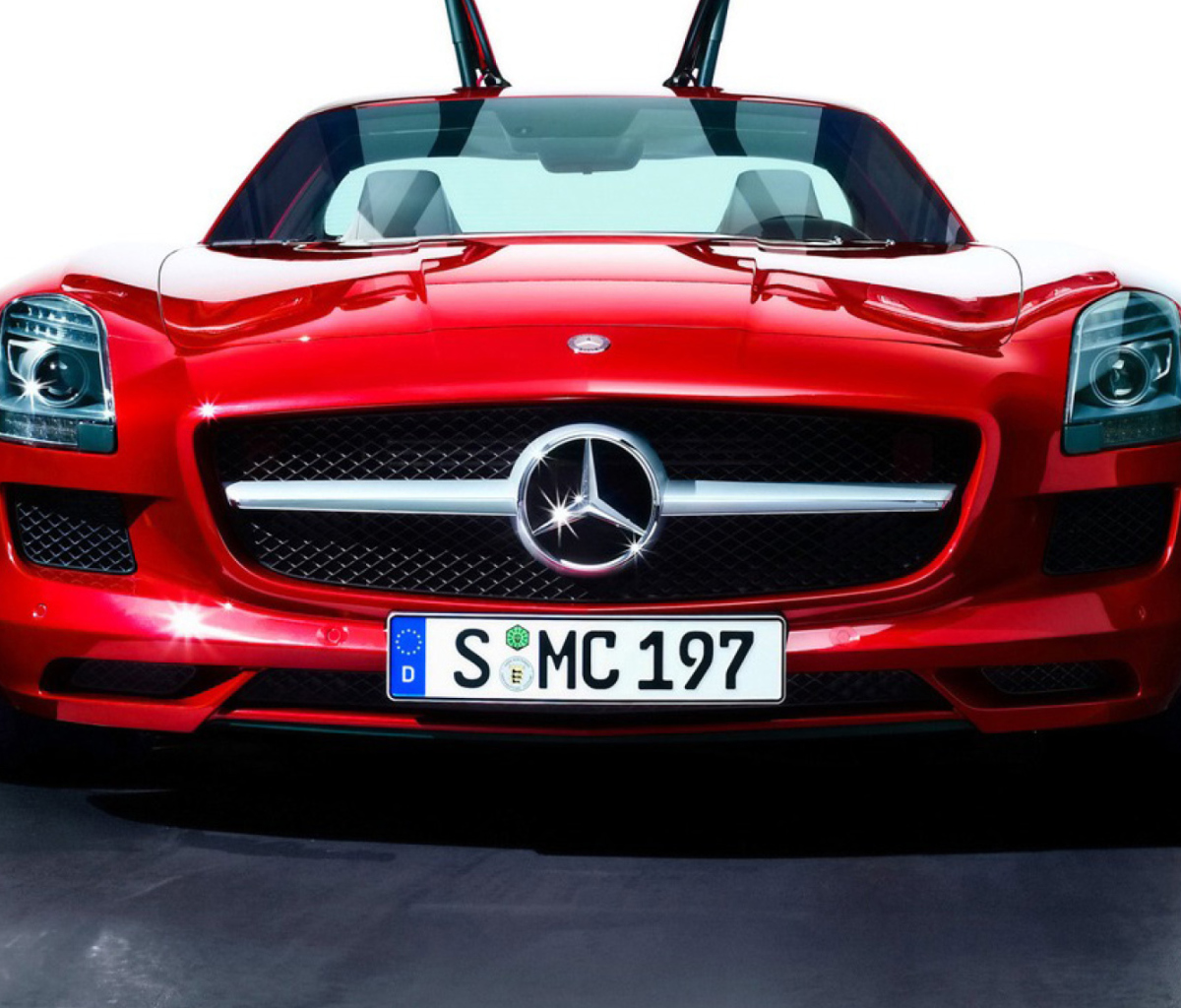 Das Red Mercedes Sls Wallpaper 1200x1024