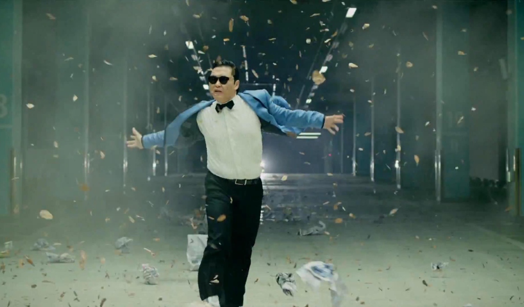 Das Gangnam Style Wallpaper 1024x600