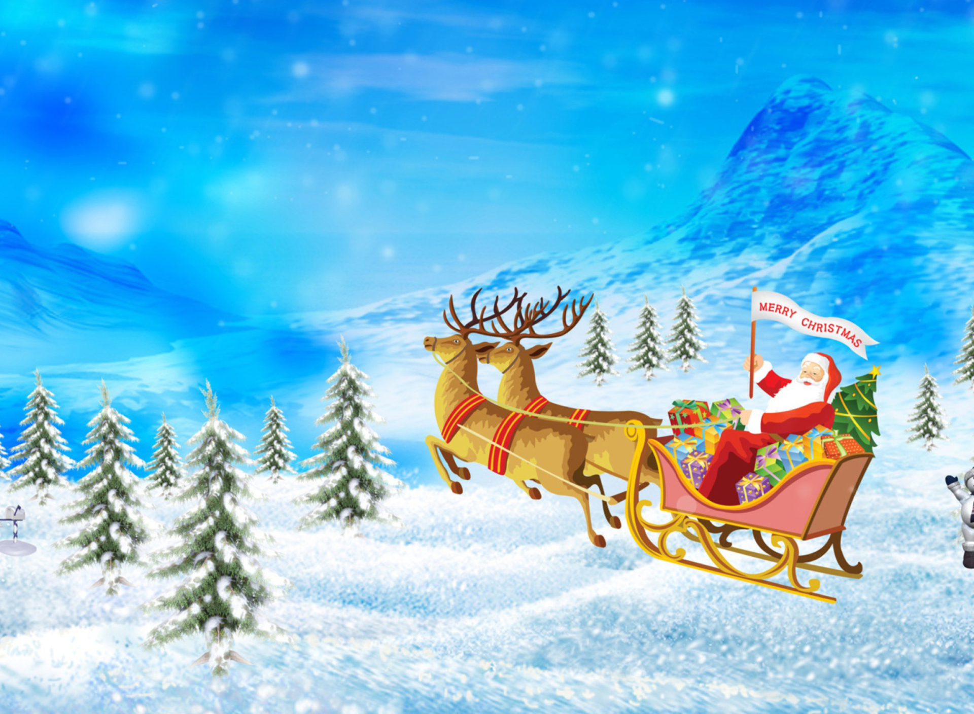 Обои Santa Claus 1920x1408