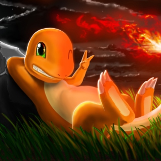 Картинка Charmander Pokemon для iPad mini 2