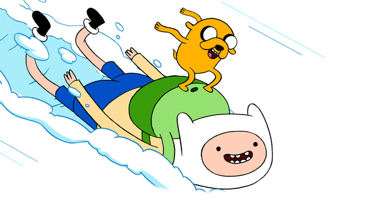 Das Adventure Time with Finn and Jake Wallpaper 1280x720