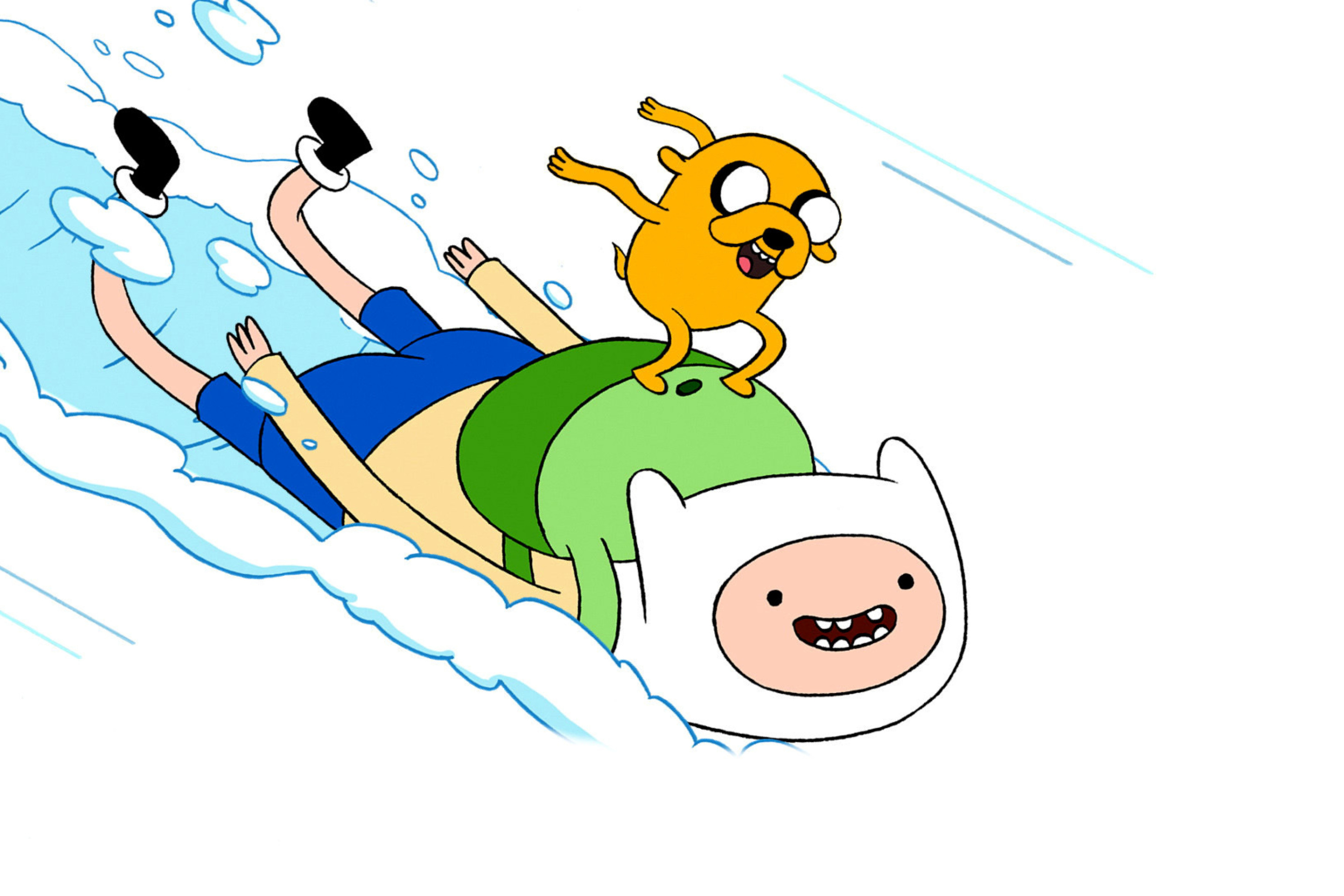 Screenshot №1 pro téma Adventure Time with Finn and Jake 2880x1920