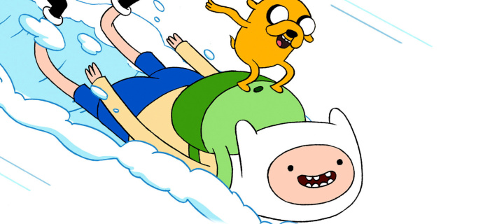 Sfondi Adventure Time with Finn and Jake 720x320