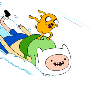 Adventure Time with Finn and Jake - Obrázkek zdarma pro 128x128