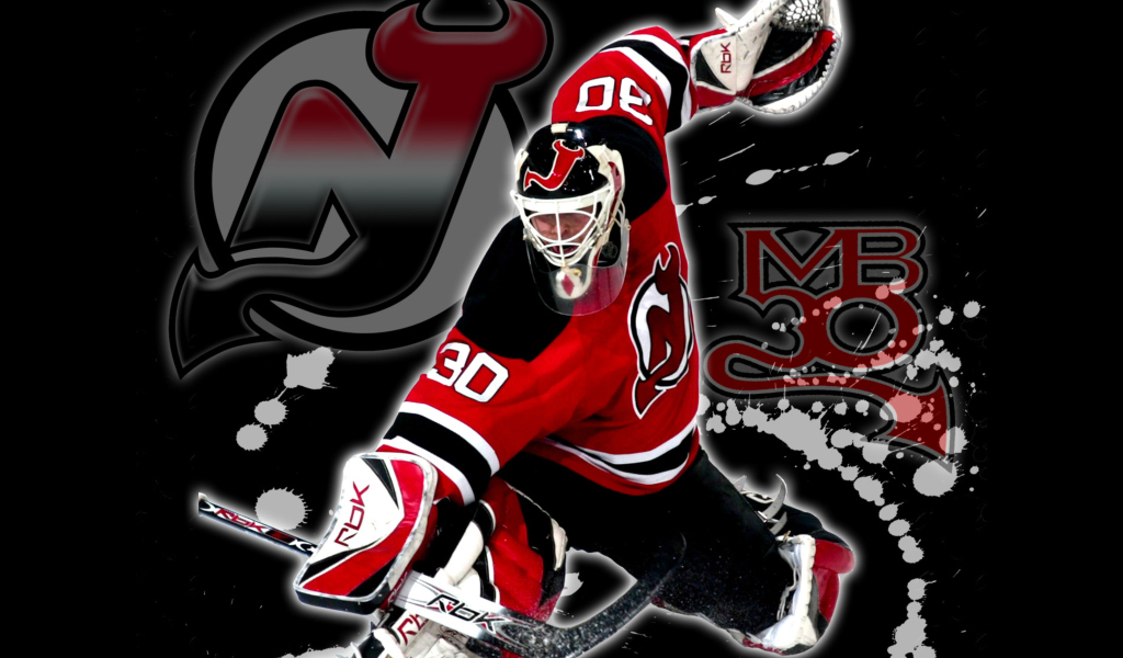 Fondo de pantalla Martin Brodeur - New Jersey Devils 1024x600