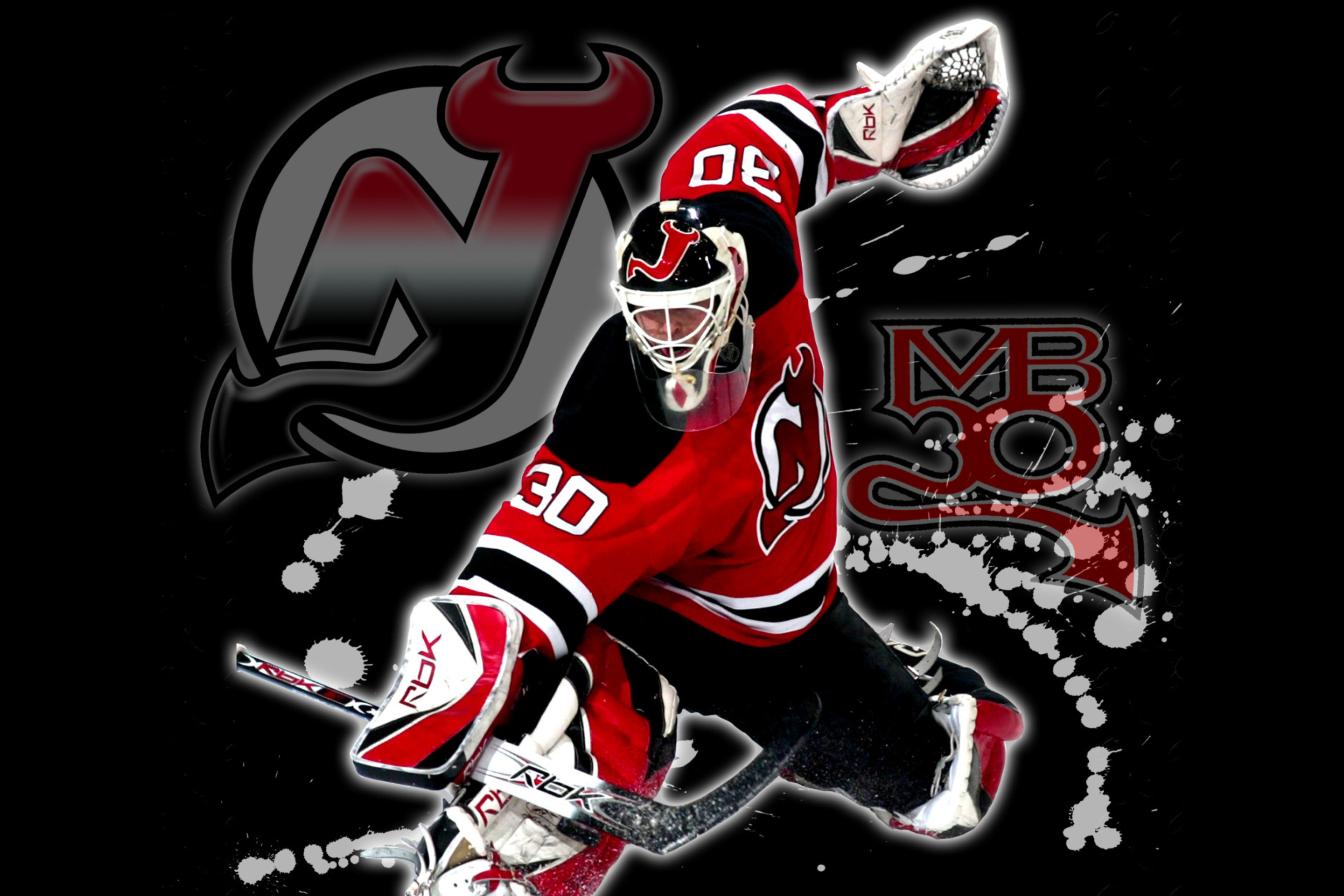 Screenshot №1 pro téma Martin Brodeur - New Jersey Devils 2880x1920