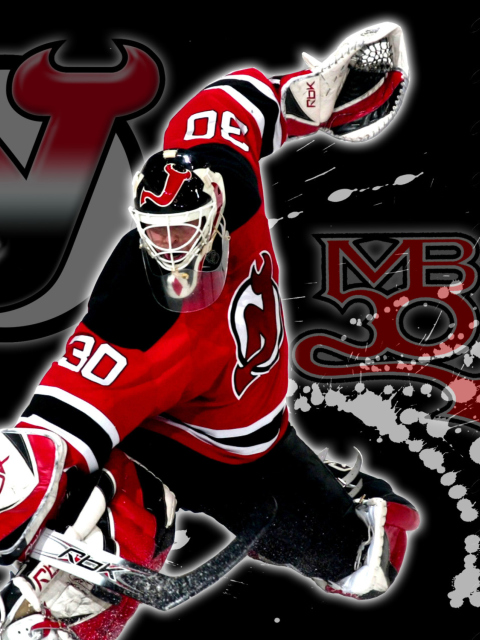 Sfondi Martin Brodeur - New Jersey Devils 480x640