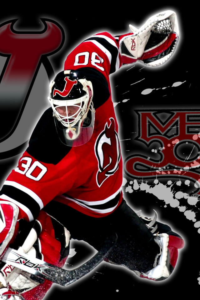 Fondo de pantalla Martin Brodeur - New Jersey Devils 640x960