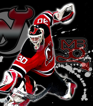 Martin Brodeur - New Jersey Devils - Obrázkek zdarma pro Nokia 6260 slide