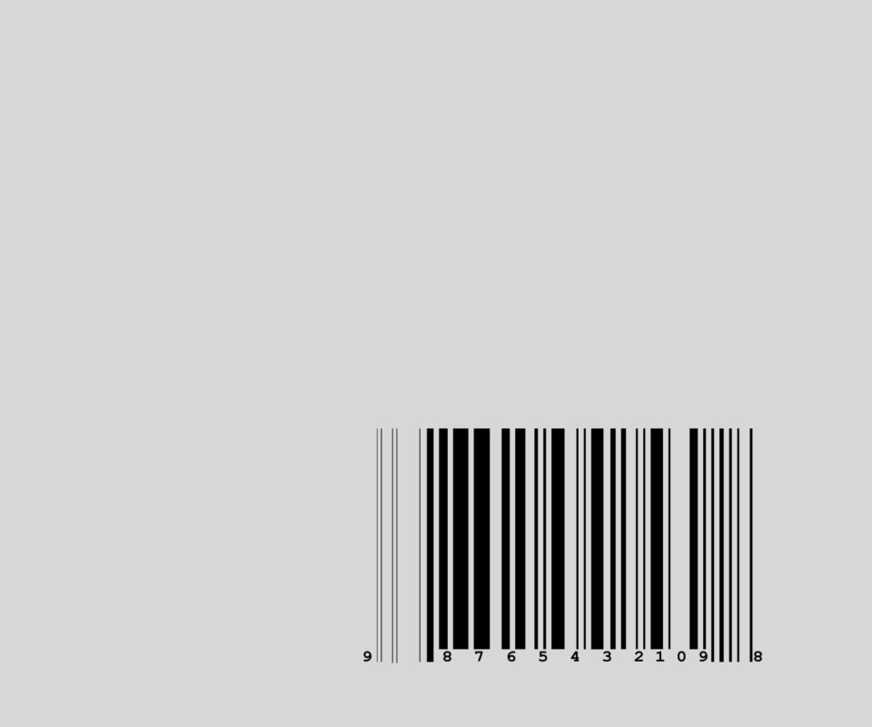 Das Barcode Wallpaper 960x800