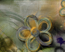 Screenshot №1 pro téma Painted Flower 220x176