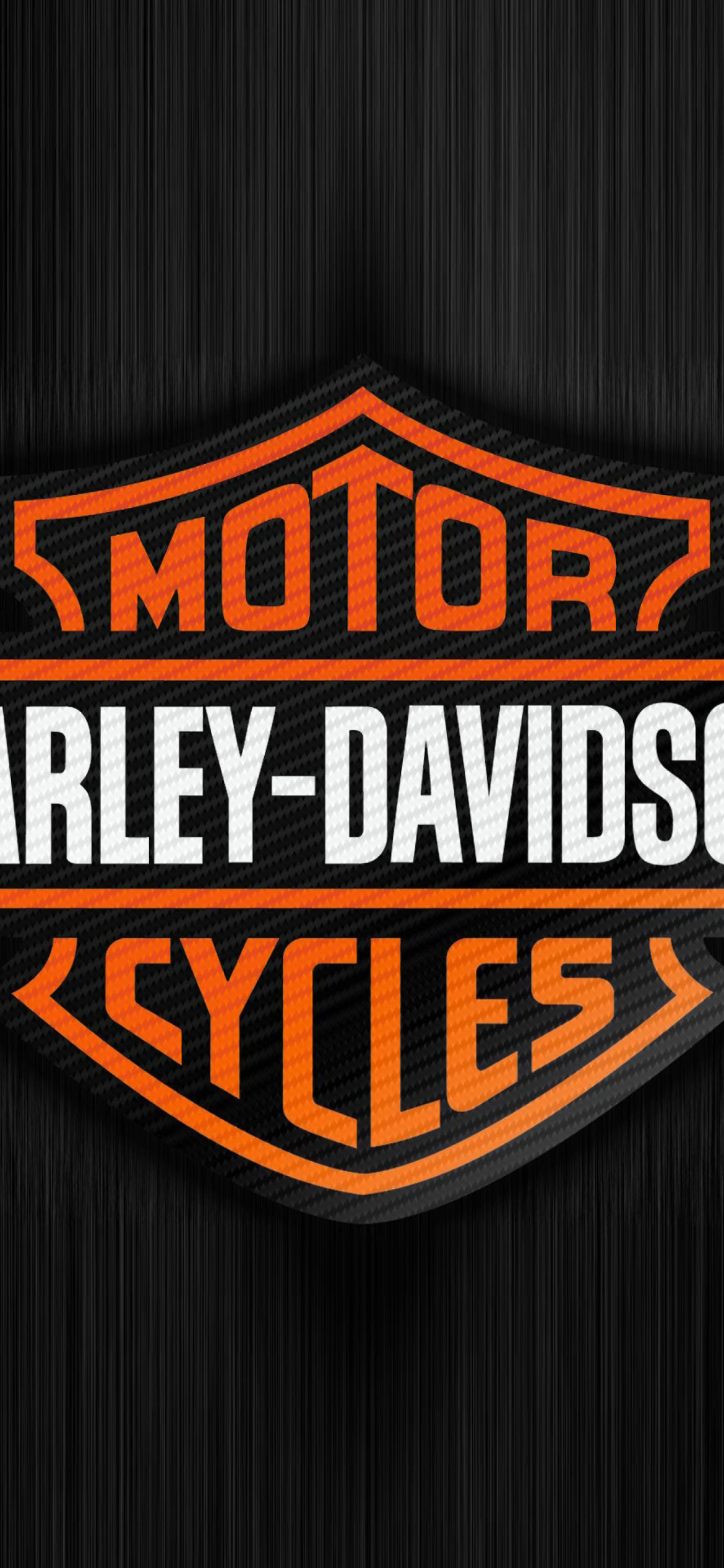 Harley Davidson Logo wallpaper 1170x2532