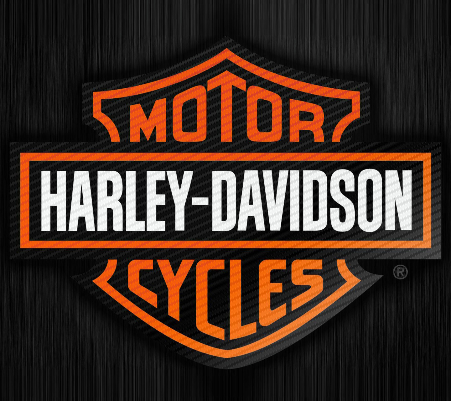 Fondo de pantalla Harley Davidson Logo 1440x1280