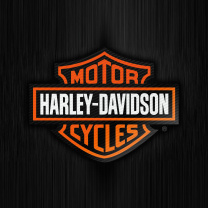 Fondo de pantalla Harley Davidson Logo 208x208