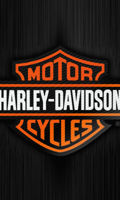 Fondo de pantalla Harley Davidson Logo 240x400