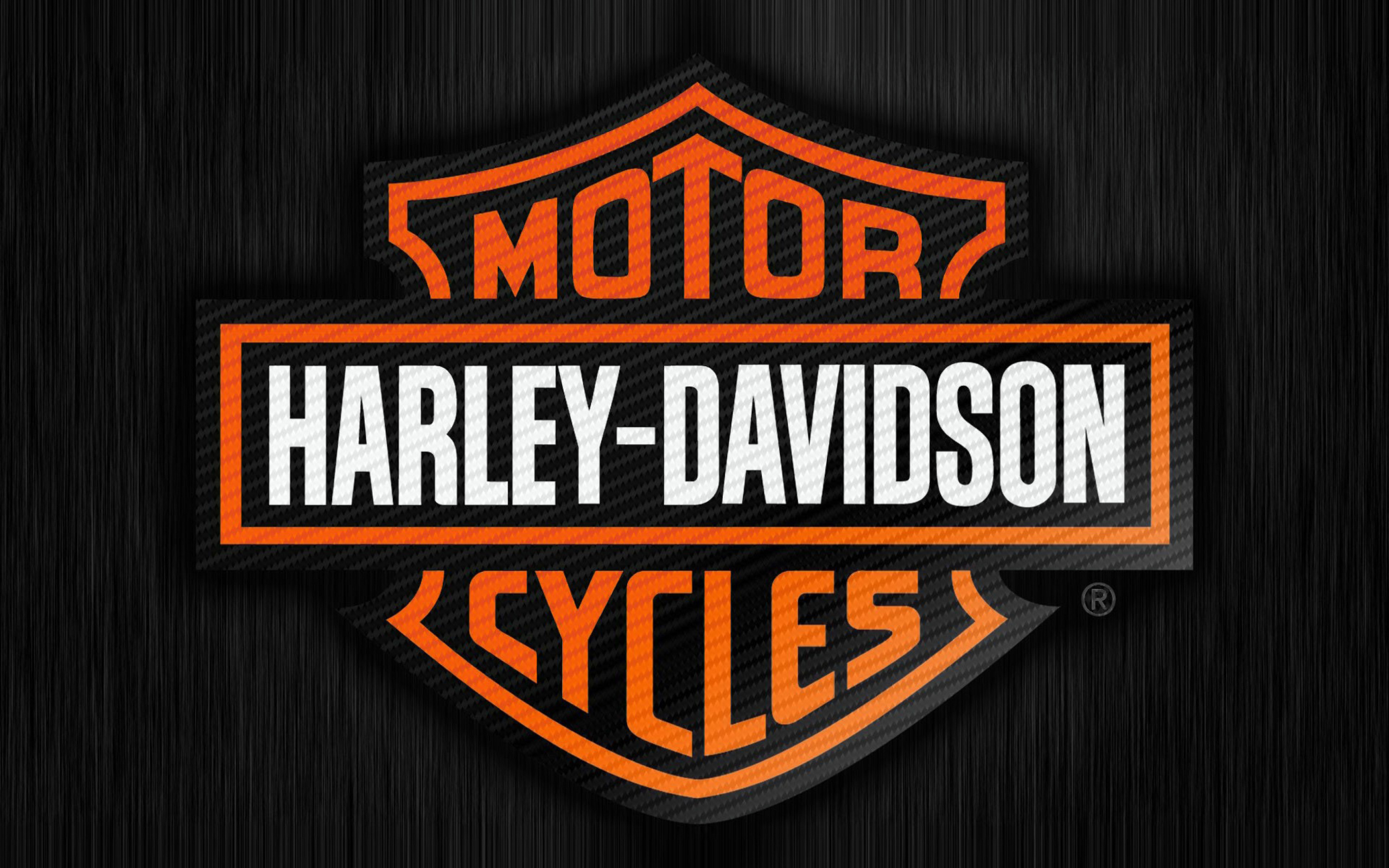 Fondo de pantalla Harley Davidson Logo 2560x1600