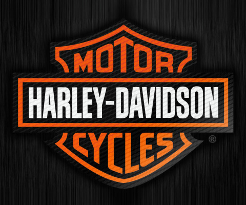 Fondo de pantalla Harley Davidson Logo 480x400