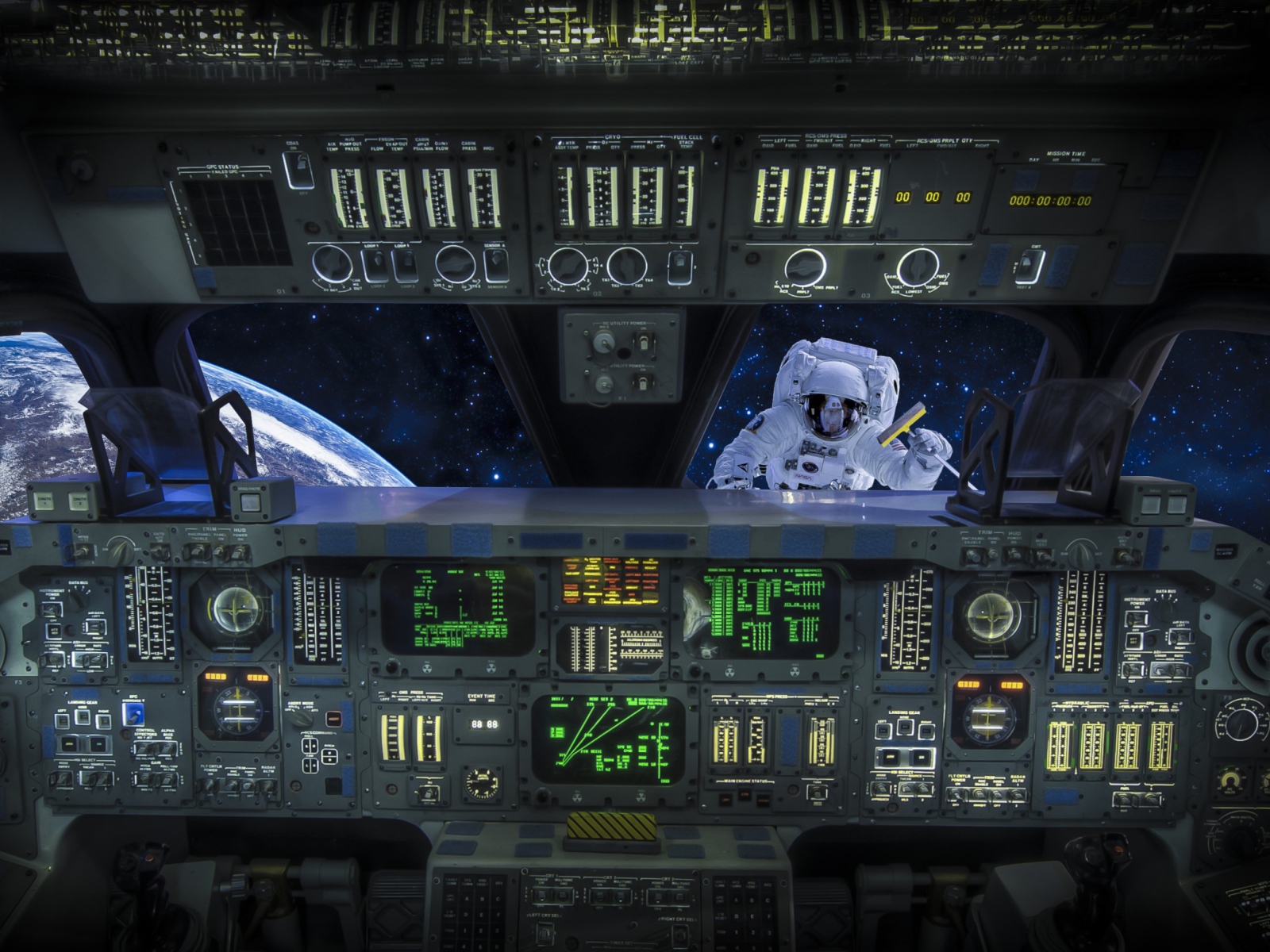 Screenshot №1 pro téma Astronaut 1600x1200