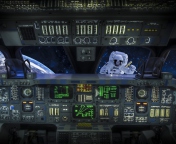 Fondo de pantalla Astronaut 176x144