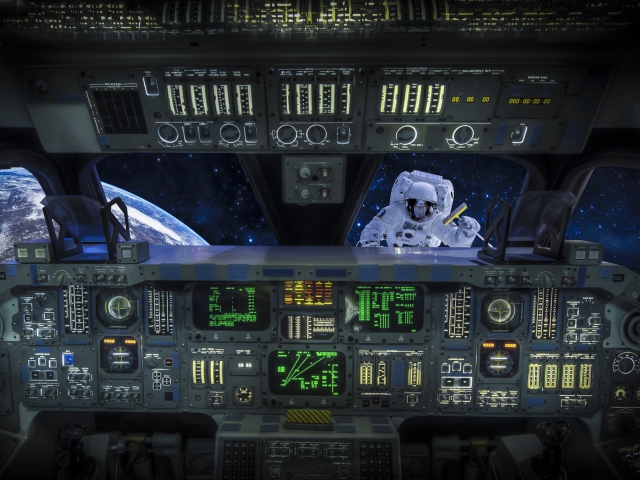 Screenshot №1 pro téma Astronaut 640x480