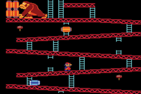 Screenshot №1 pro téma Donkey Kong 480x320