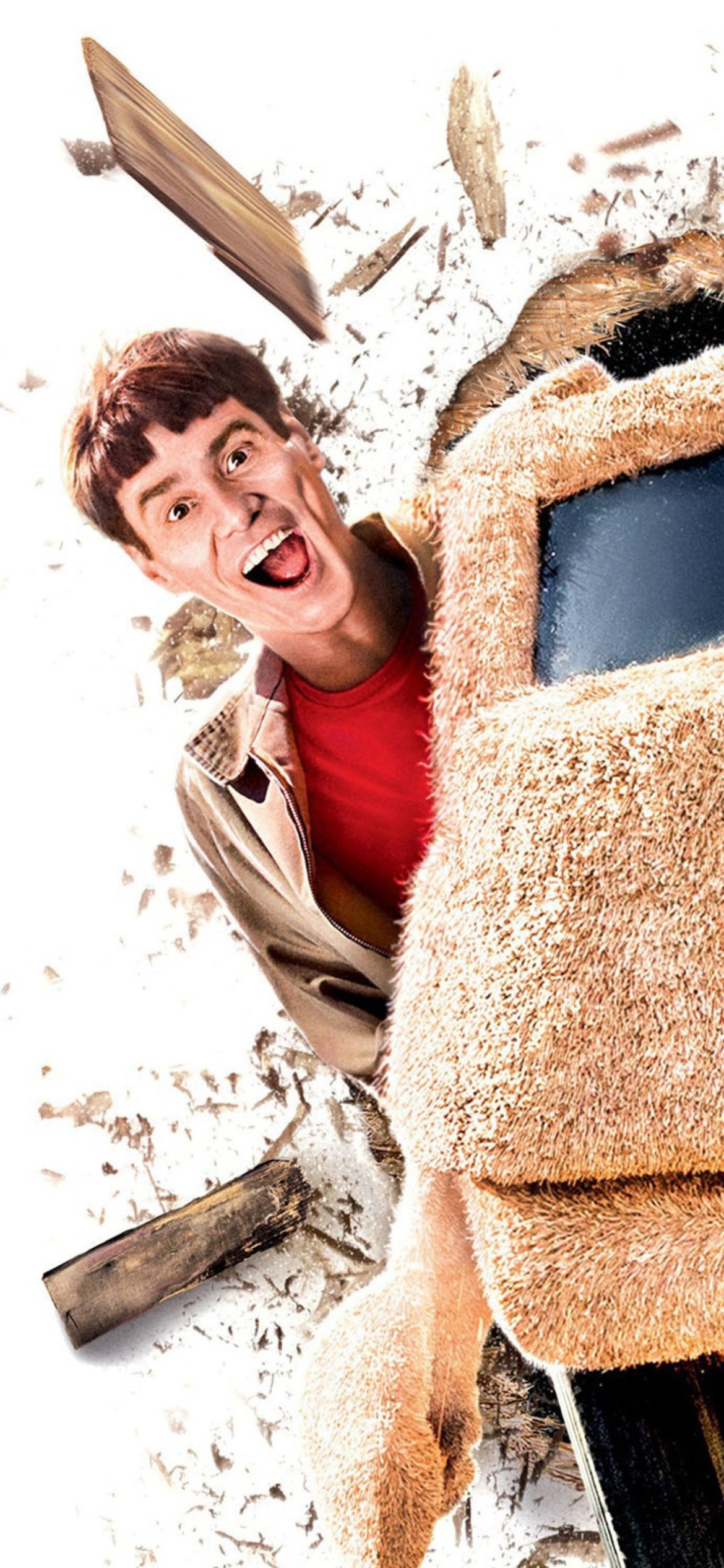 Dumb and Dumber 2014 Film wallpaper 1170x2532