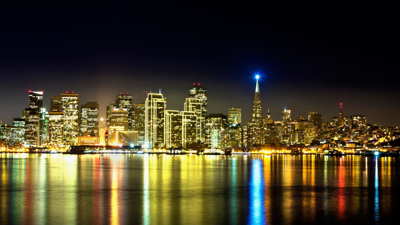 San Francisco Skyline wallpaper 1280x720