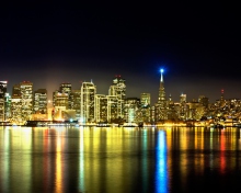 San Francisco Skyline wallpaper 220x176