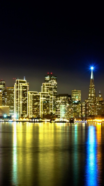 Das San Francisco Skyline Wallpaper 360x640