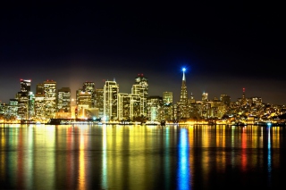 San Francisco Skyline Background for Android, iPhone and iPad