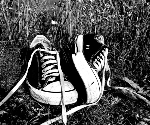 Screenshot №1 pro téma Chucks Schwarz Converse 480x400