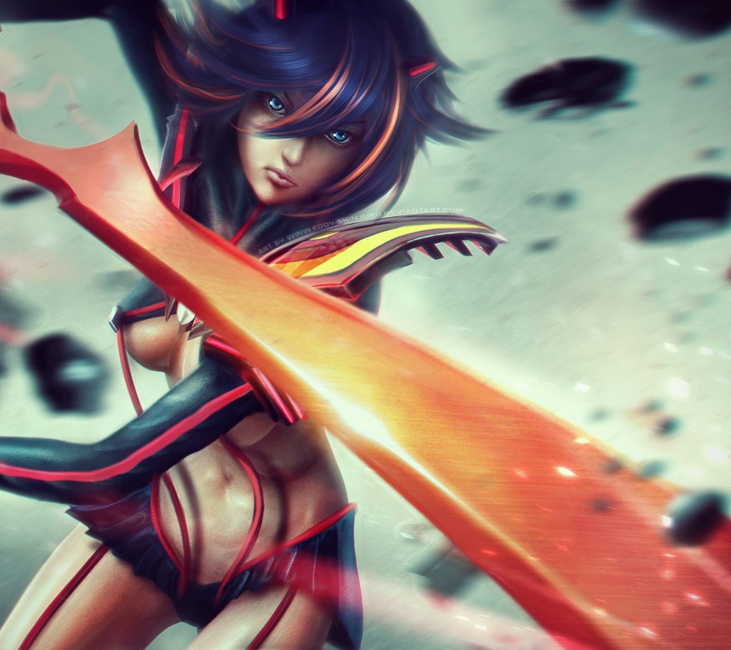 Обои Ryuko Kill La Kill 1440x1280