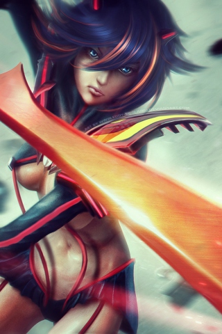 Ryuko Kill La Kill screenshot #1 320x480