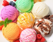 Das Tasty Ice Cream Wallpaper 220x176