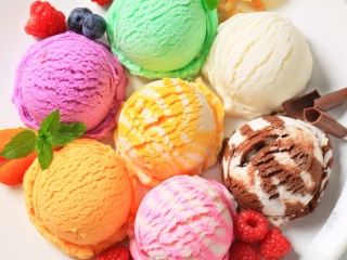 Das Tasty Ice Cream Wallpaper 320x240