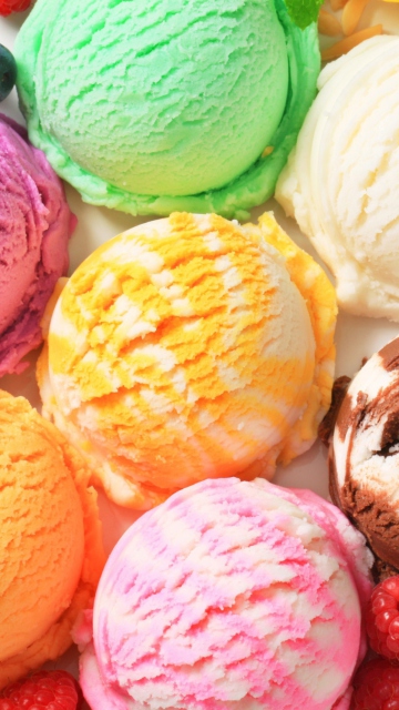 Das Tasty Ice Cream Wallpaper 360x640