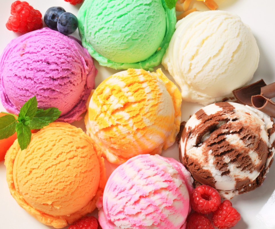 Das Tasty Ice Cream Wallpaper 960x800