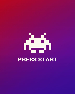 Press Start - Obrázkek zdarma pro 640x1136