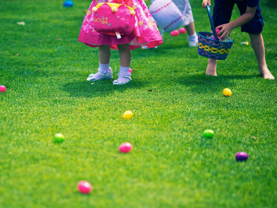 Sfondi Easter Egg Hunt 1152x864